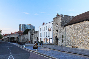 Town Walls Southampton Angleterre