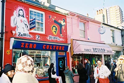 North Laine à Brigthon